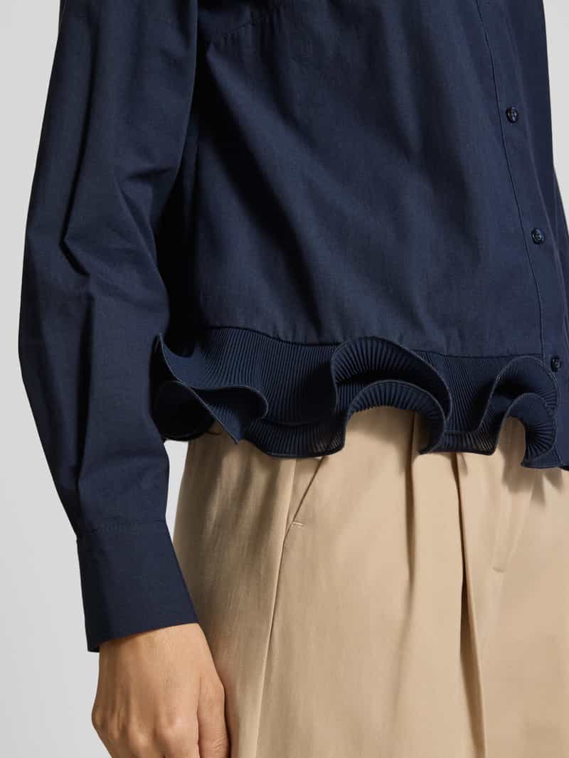 YAS Regular fit blouse met ruches model 'TRAVIS'