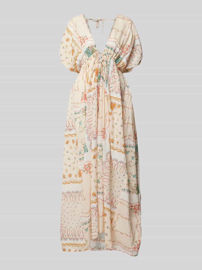 Stella Nova Maxi-jurk met vetersluiting