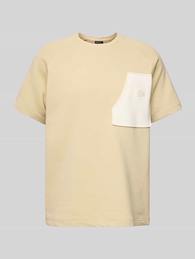 The North Face T-shirt met borstzak model 'TERRY'