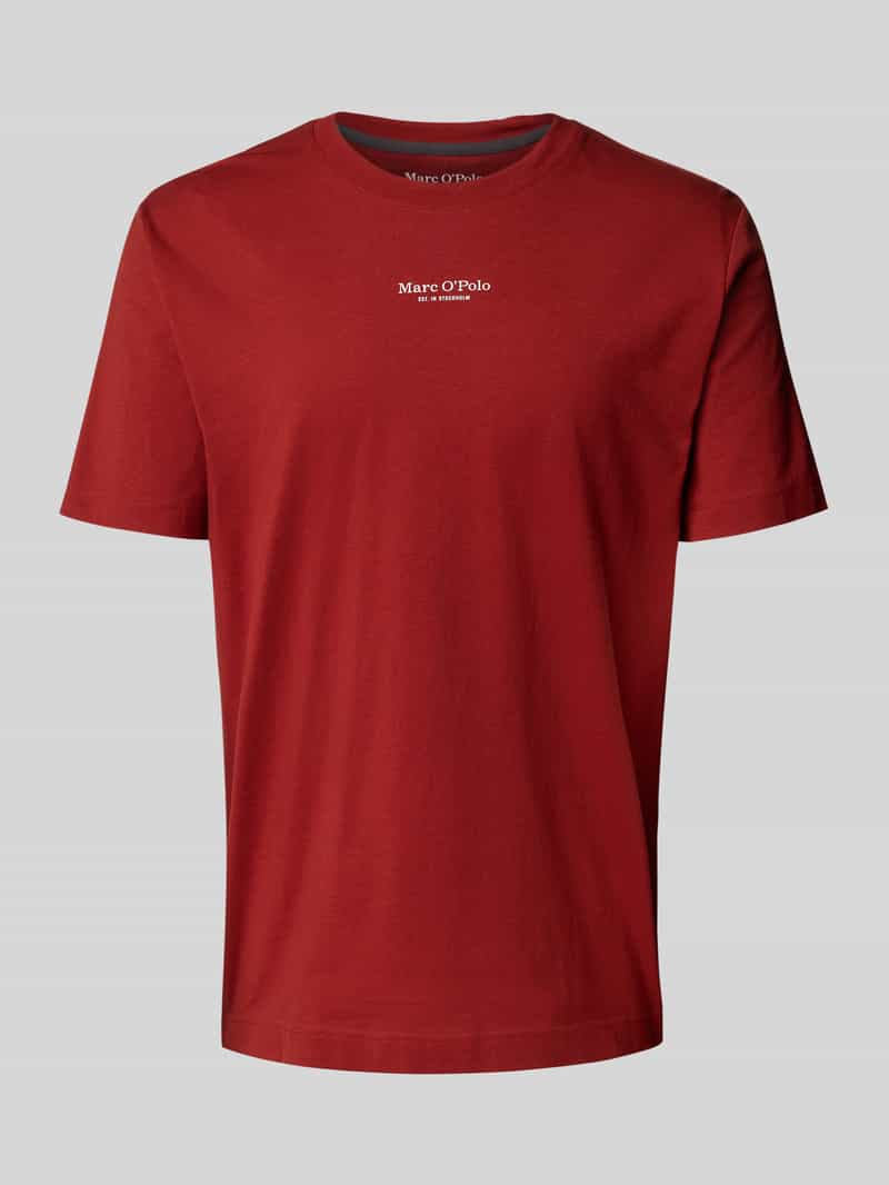 Marc O'Polo Regular fit T-shirt van puur katoen