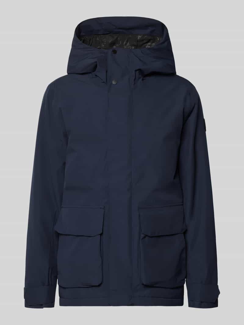 Regular fit jack met opgestikte zakken model 'Liam'