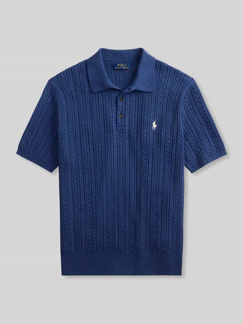 regular fit poloshirt van puur katoen