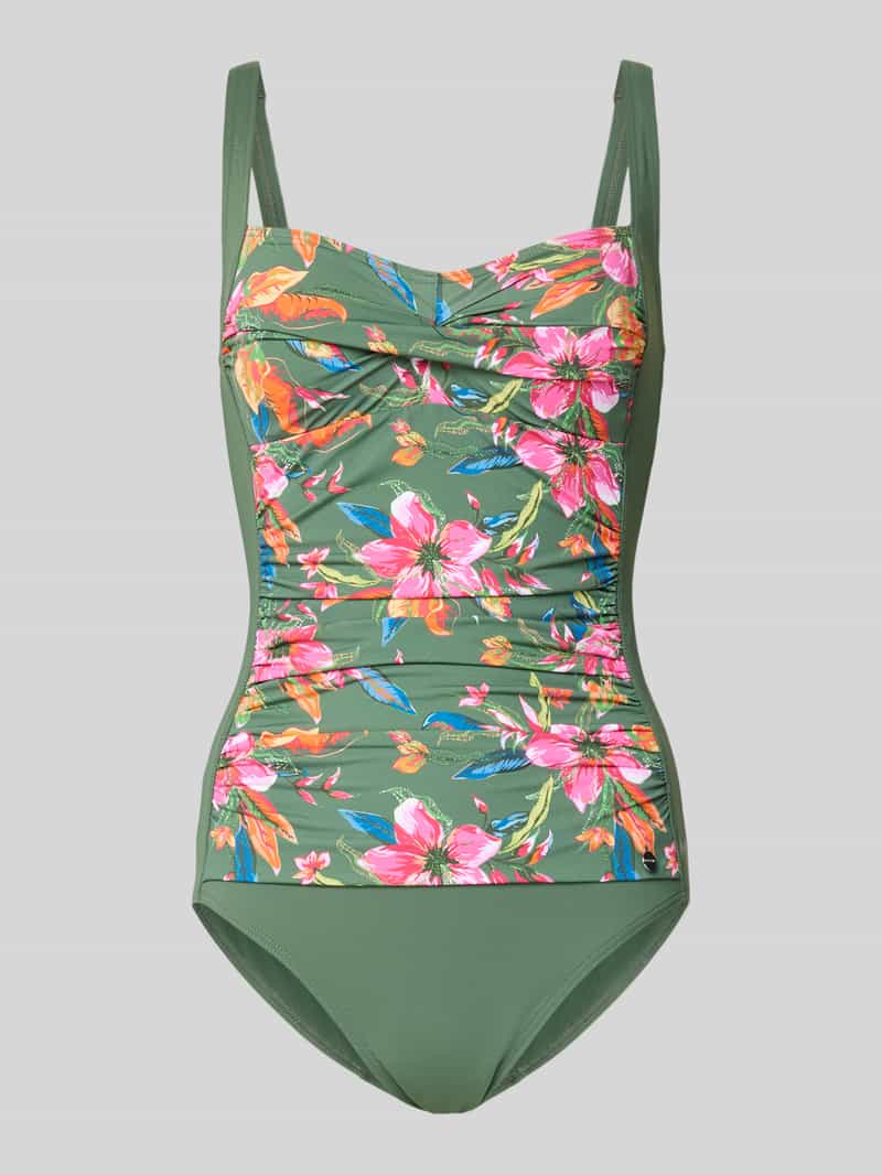 Badpak met draperieën model ‘Malia’