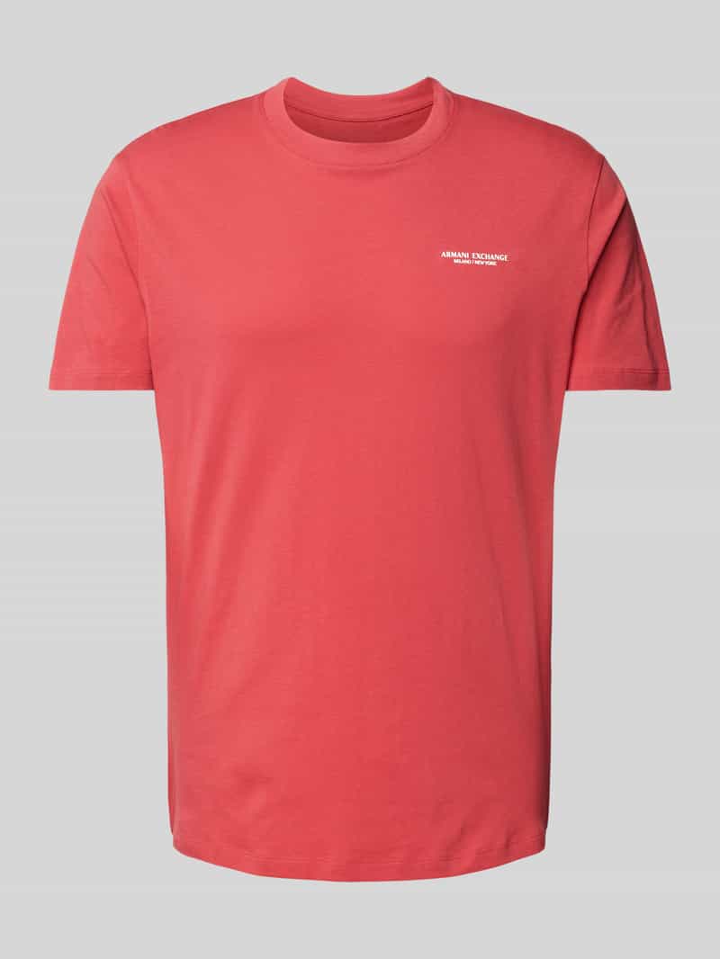 Armani Exchange T-shirt met ronde hals