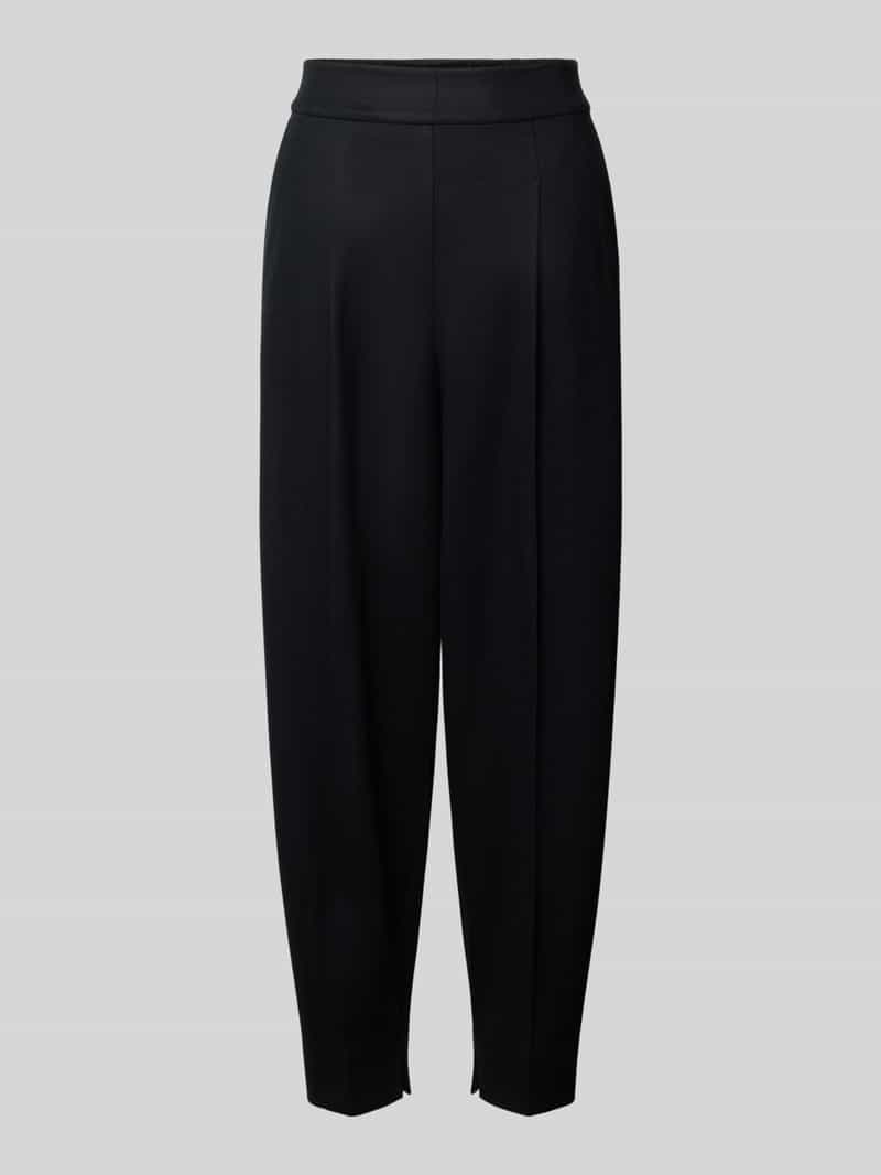 Windsor. barrel fit broek van wolmix
