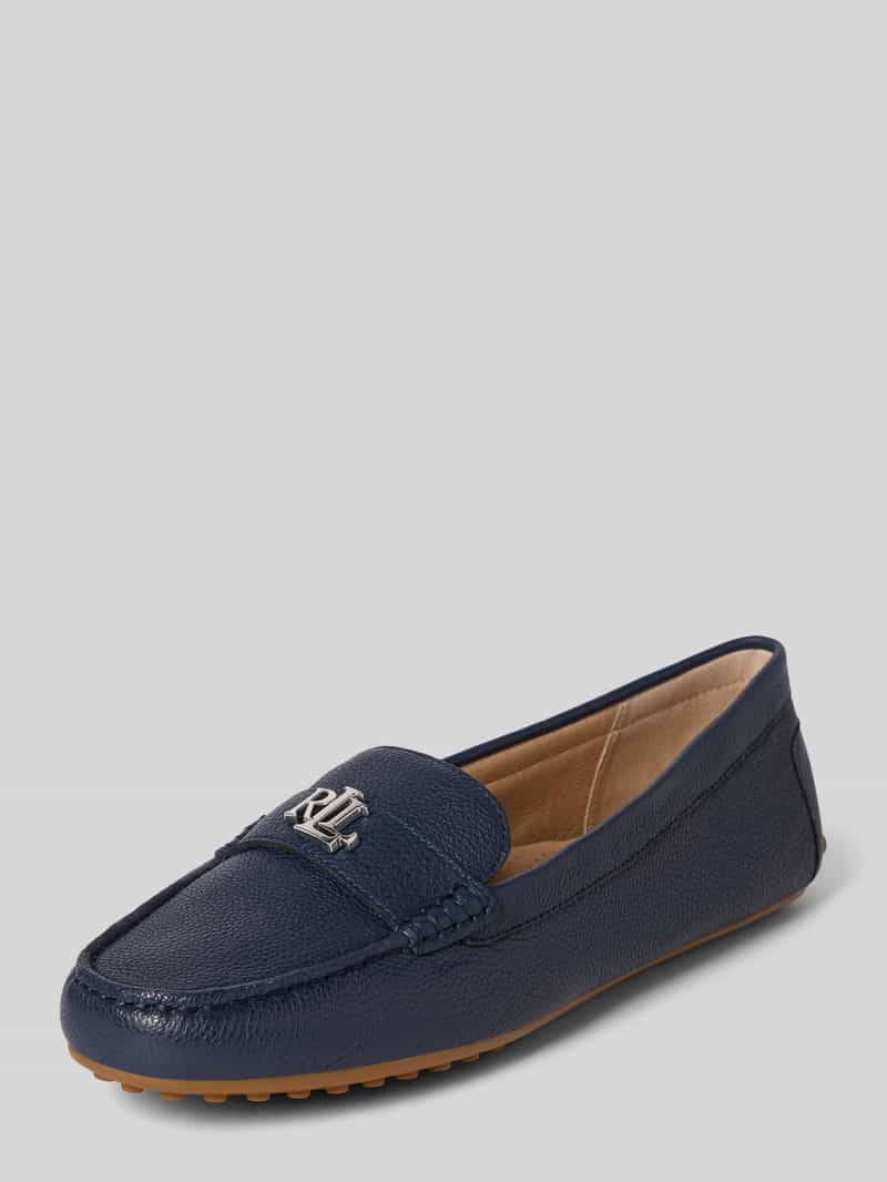 Lauren Ralph Lauren Loafers met logo-applicatie, model 'BARNSBURY'