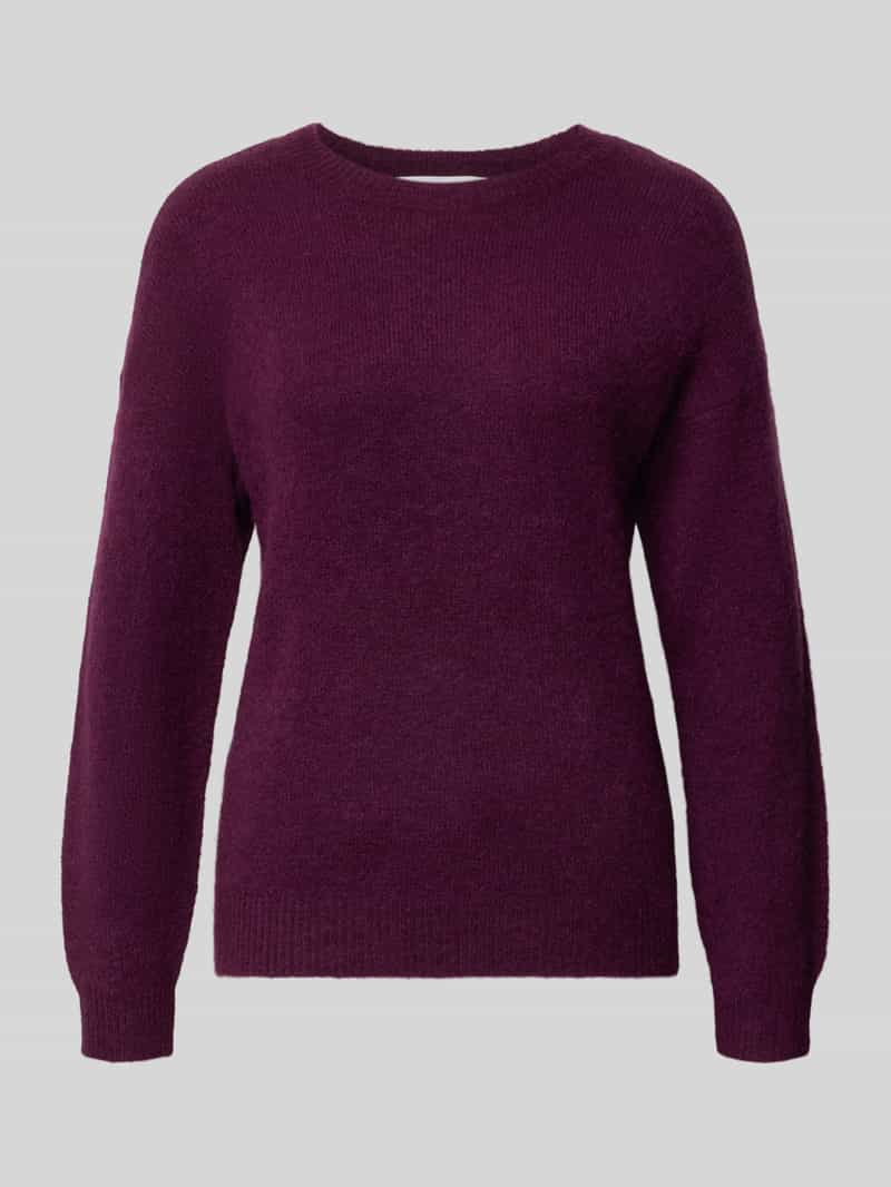 MSCH Copenhagen Mschfestina Hope Pullover Truien & vesten Dames - Sweater - Hoodie - Vest- Plum - Maat XS/S