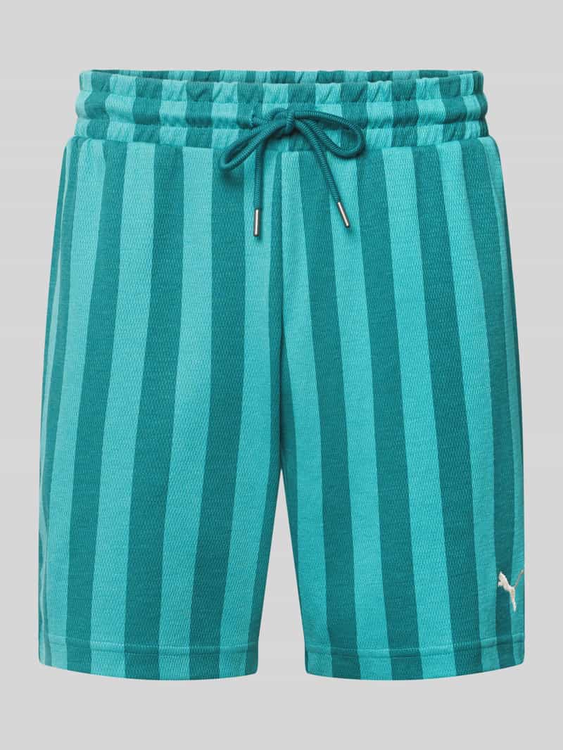 Short met elastische band