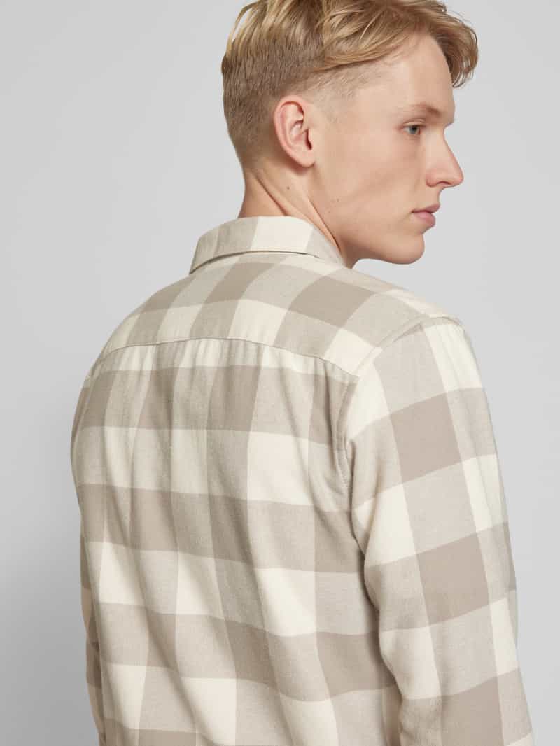 Only & Sons Regular fit vrijetijdsoverhemd met kentkraag model 'GUDMUND'