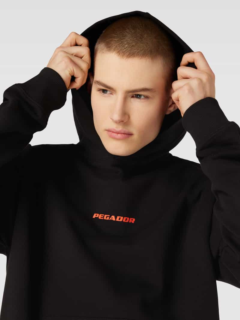 Pegador Oversized hoodie met labelprint model 'COLNE'