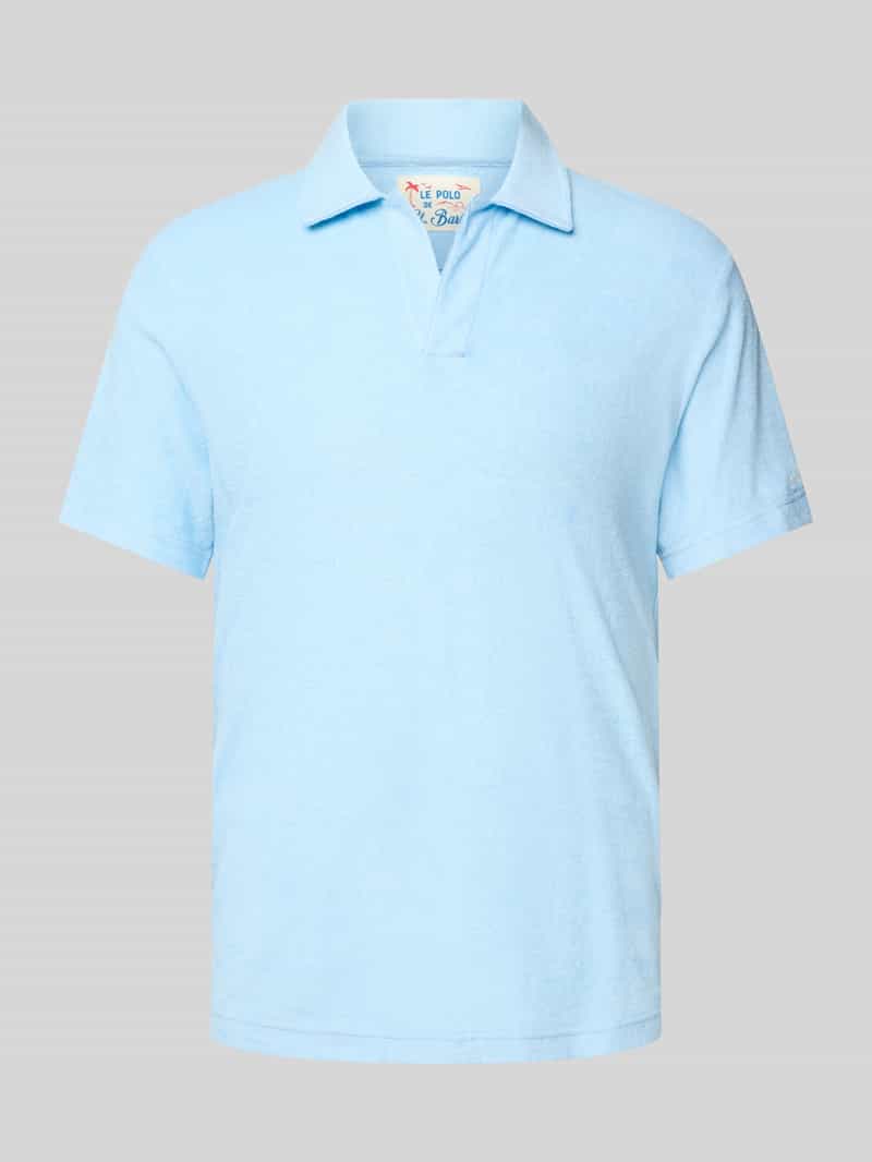 MC2 Saint Barth Slim fit poloshirt met V-hals model 'JEREMY TERRY'