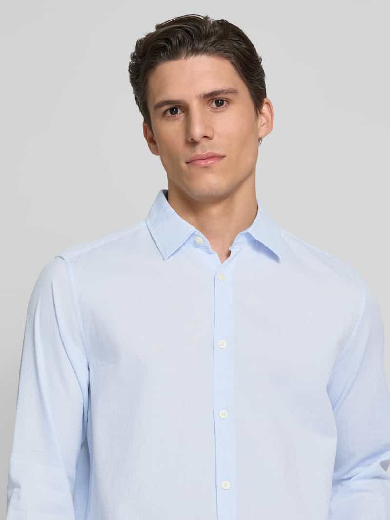s.Oliver RED LABEL Regular fit vrijetijdsoverhemd van puur katoen