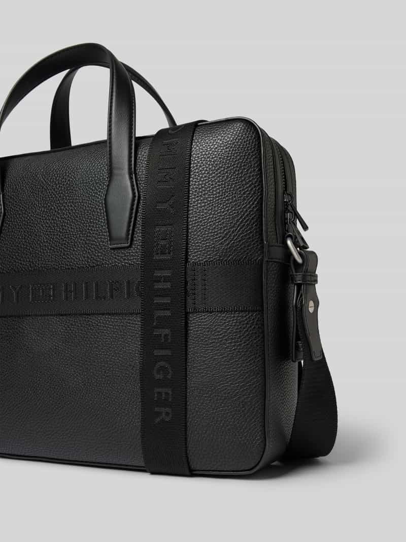 Tommy Hilfiger Laptoptas met labelprint
