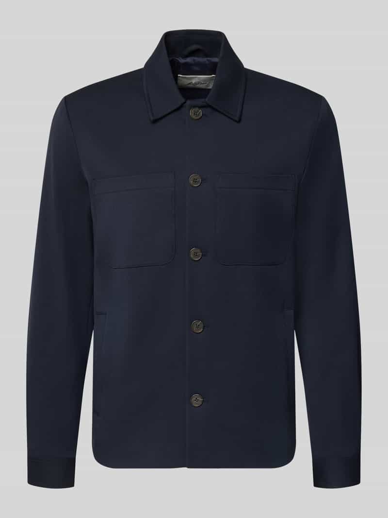 Les Deux hybride jack met borstzakken model 'Marseille'