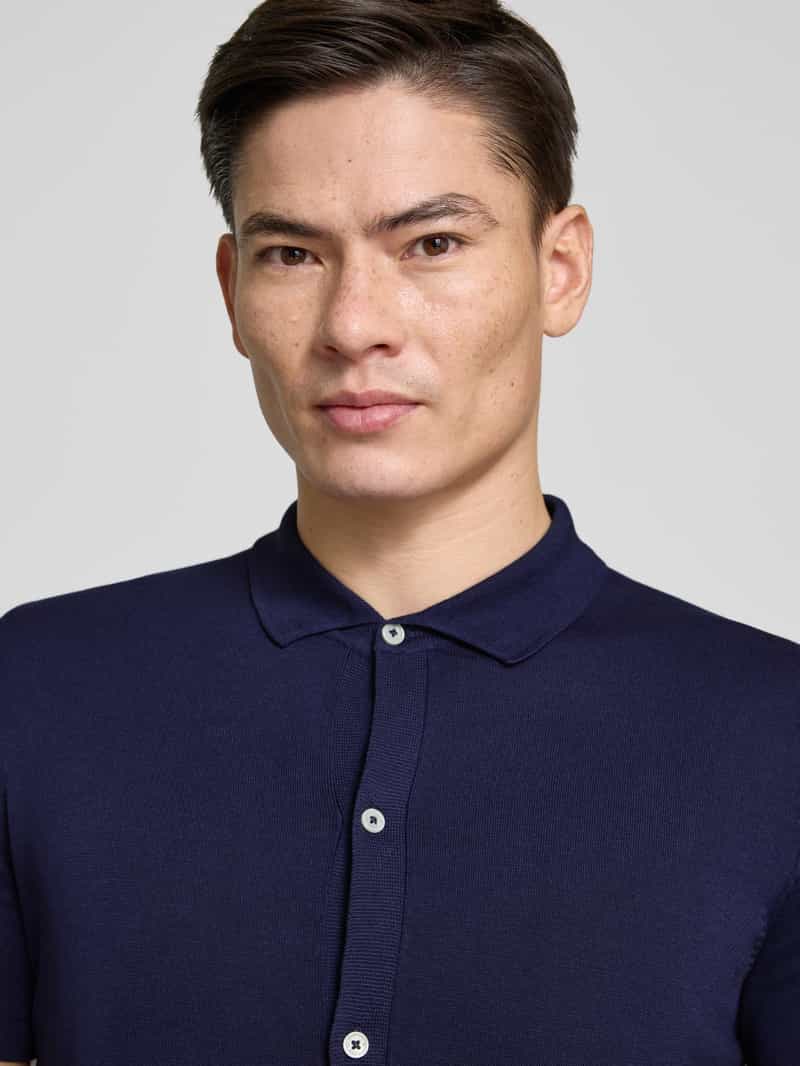 Manuel Ritz Poloshirt met knoopsluiting