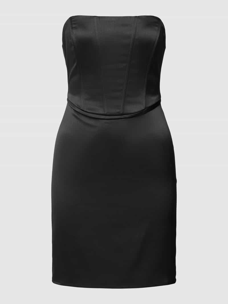 Gina Tricot Strapless corsagejurk in effen design