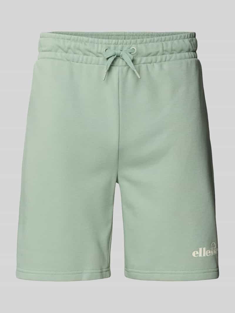 Ellesse Regular fit sweatshorts met labelprint model 'MOLLA'