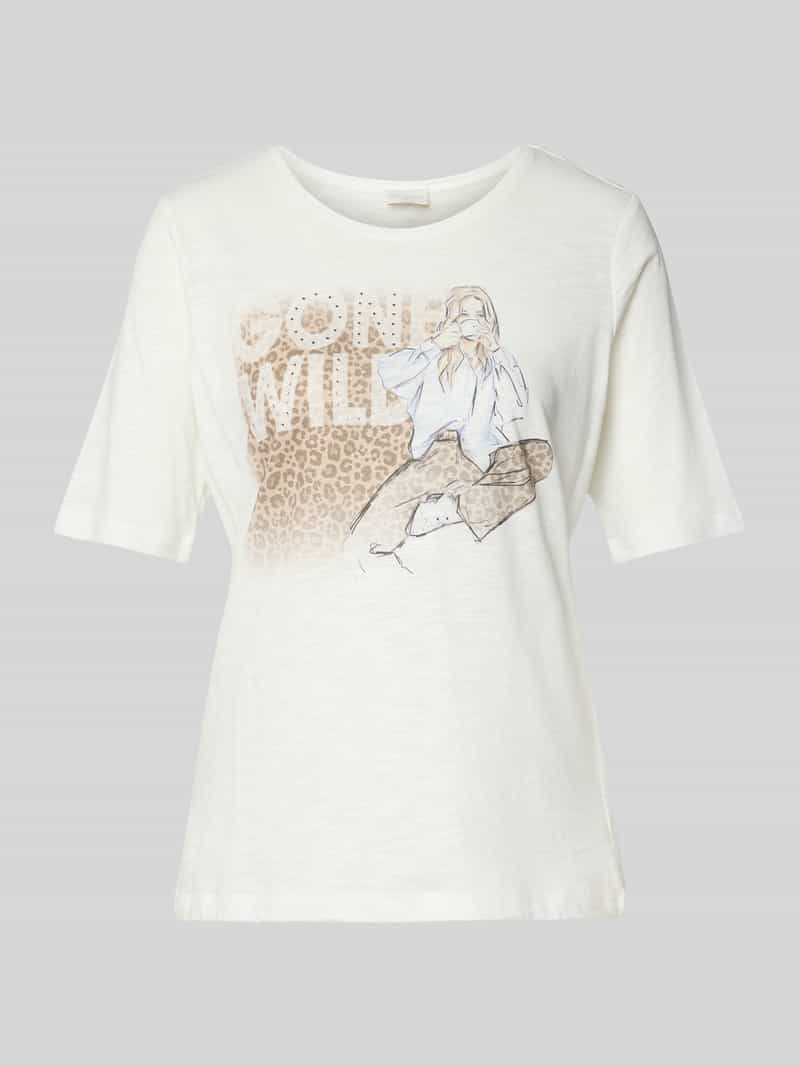 milano italy T-shirt met motiefprint