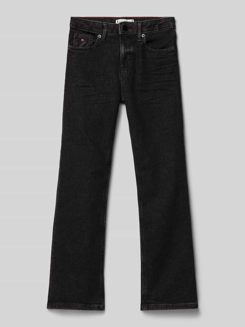 Tommy Hilfiger Teens Bootcut jeans van katoenmix
