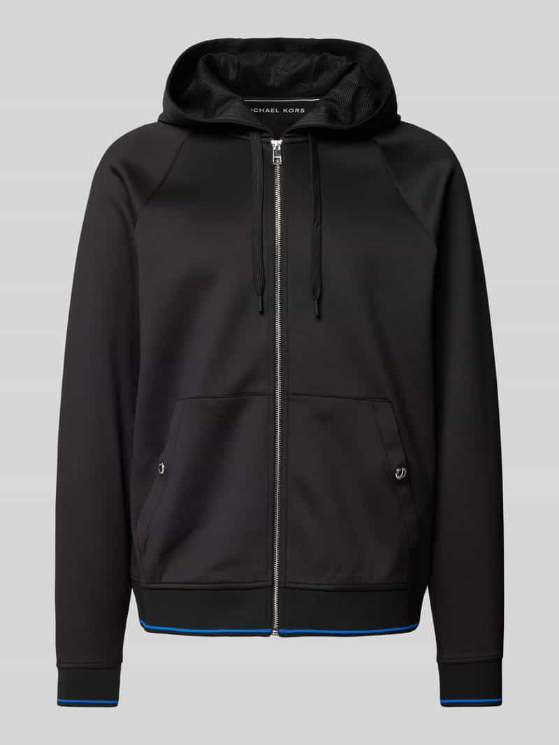Michael Kors Sweatjack met drukknoopzakken