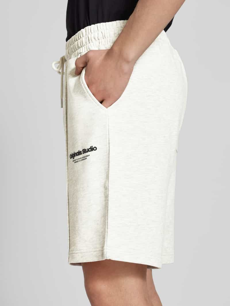 jack & jones Sweatshorts met tunnelkoord model 'ESTERBRO'