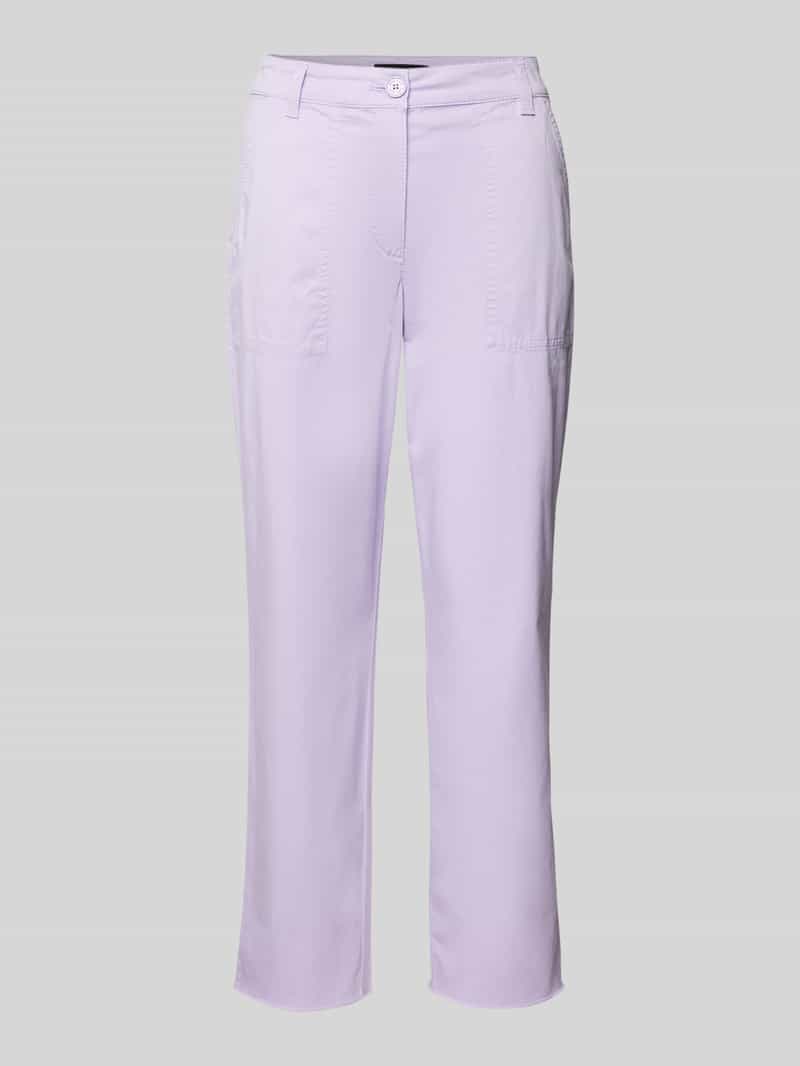 Marc Cain Feminine fit broek met steekzakken