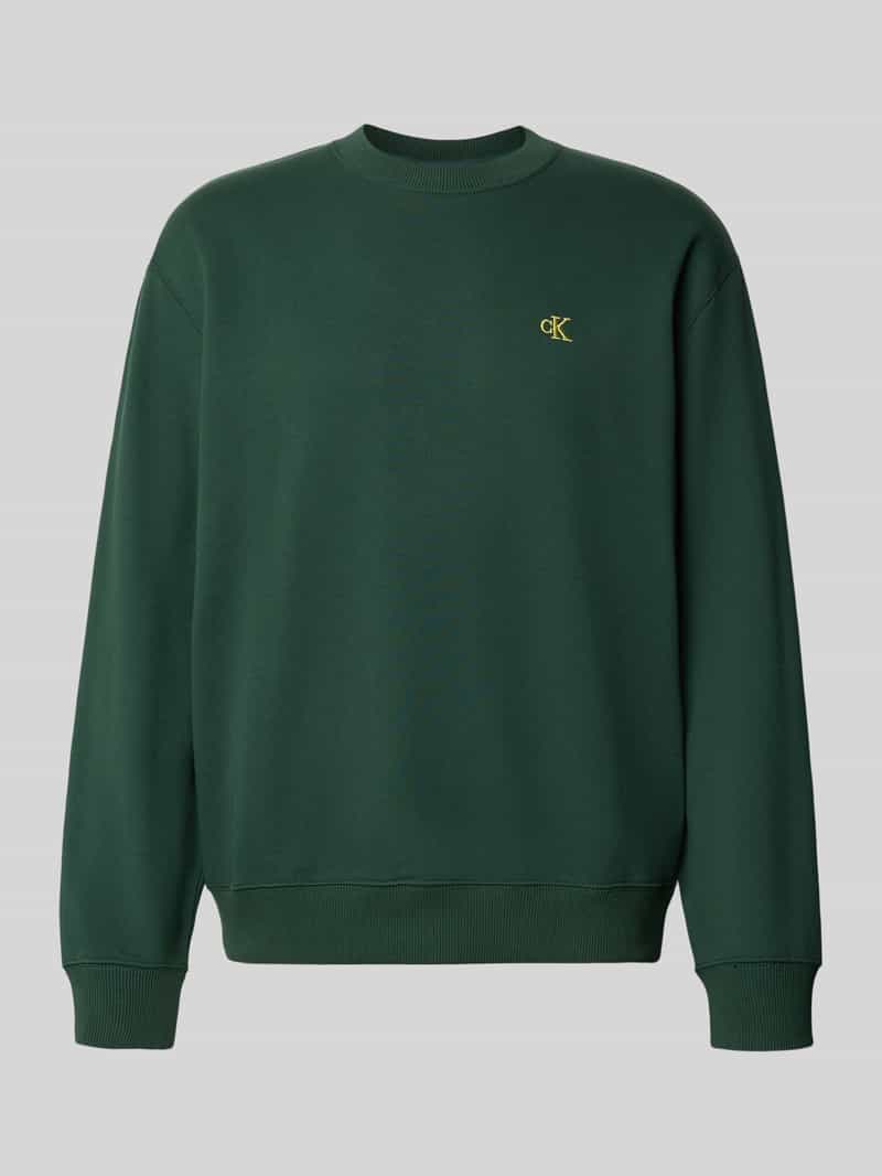 Calvin Klein Jeans Sweatshirt met labelstitching