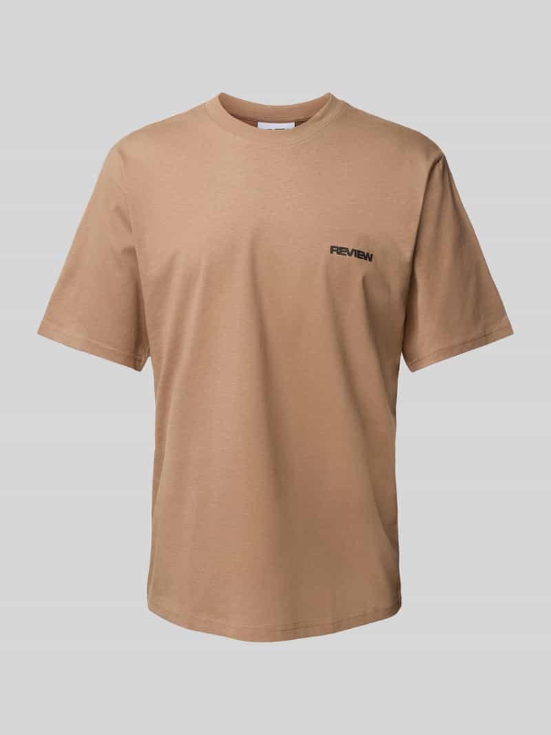 REVIEW T-shirt met ronde hals