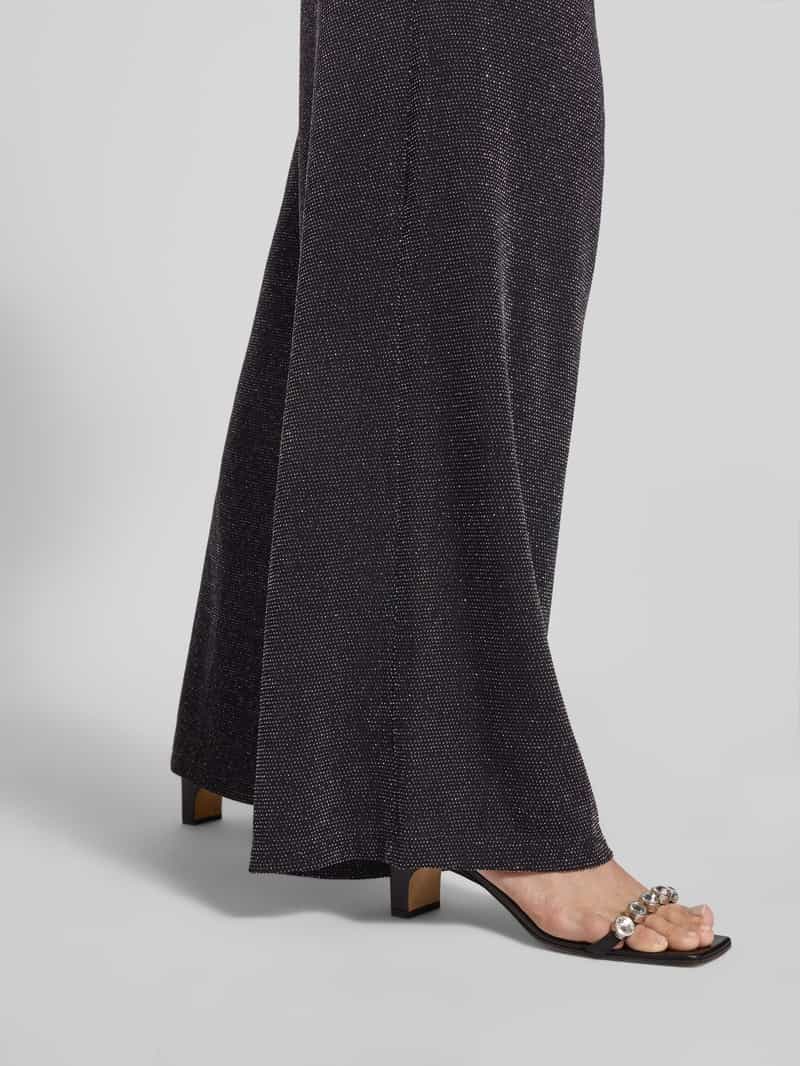Christian Berg Woman Stoffen broek met glittereffect