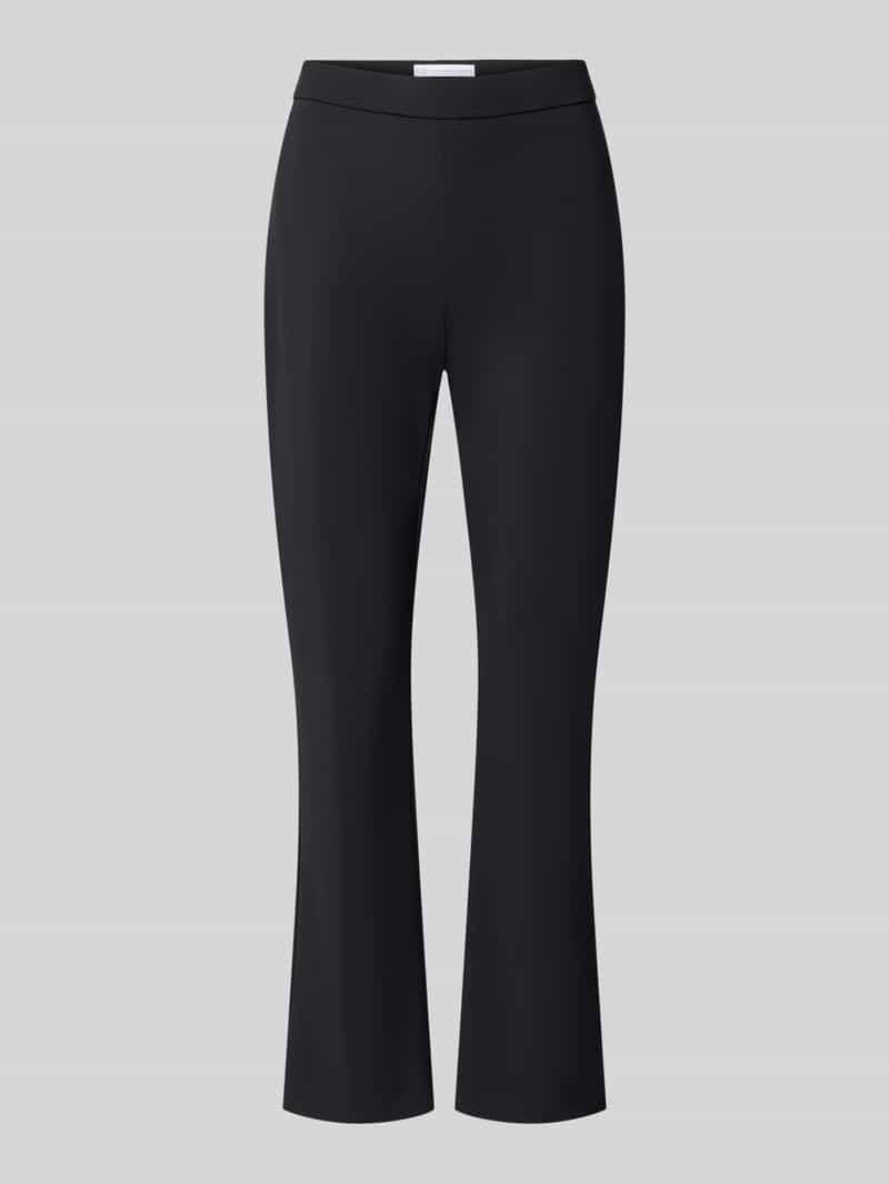 Raffaello Rossi Regular Fit Schlaghose in 7/8 Länge Modell 'MACY' in Black, Größe 34 211499834