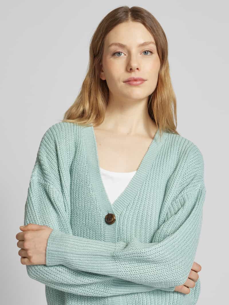 Vero Moda Regular fit gebreid jack met ballonmouwen model 'LEA'