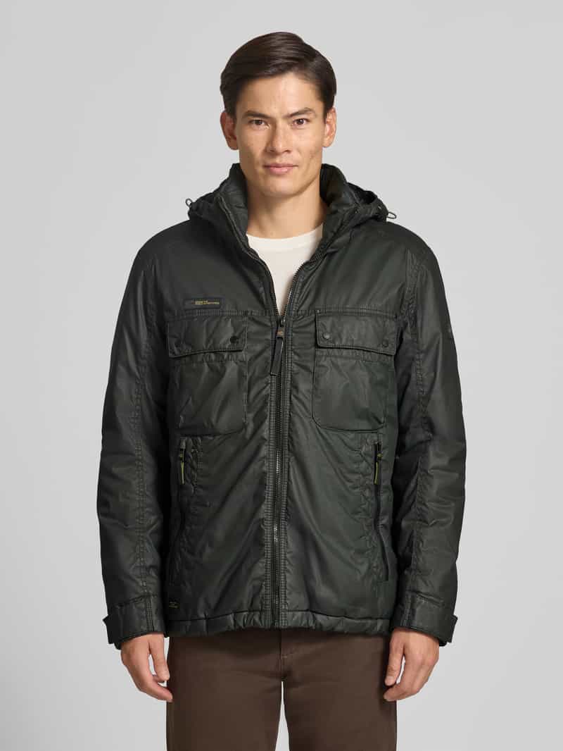 camel active Regular fit functioneel jack van katoenmix model 'Between Hood Co'
