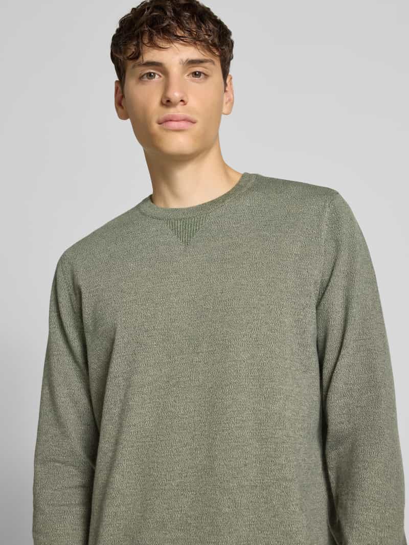 Blend Gebreide pullover met ronde hals model 'Bruton'