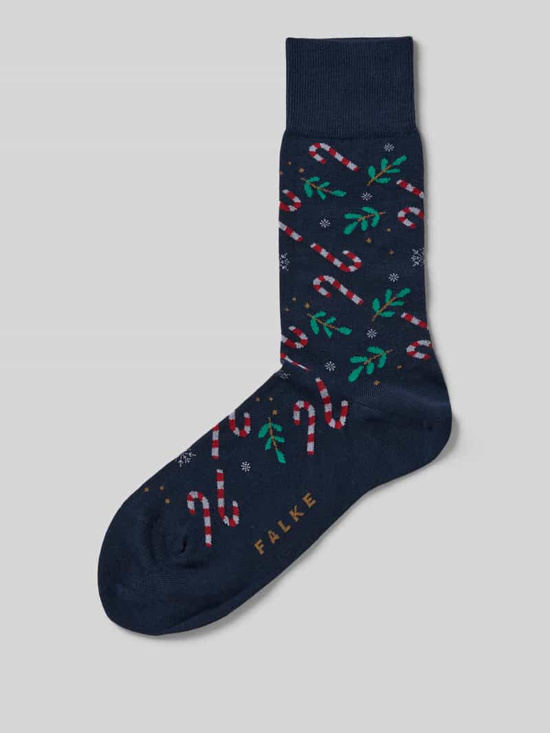 Falke Sokken in all-over look model 'Gifts Blizzard'
