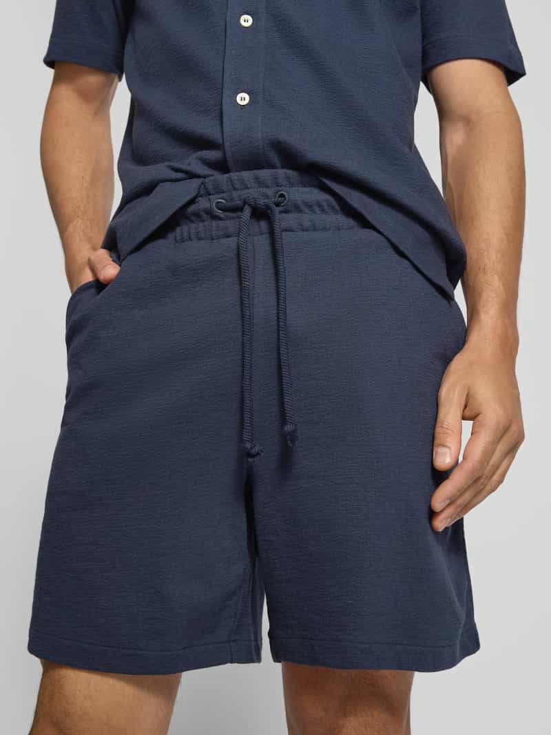 Gant Relaxed fit sweatshorts van puur katoen met tunnelkoord