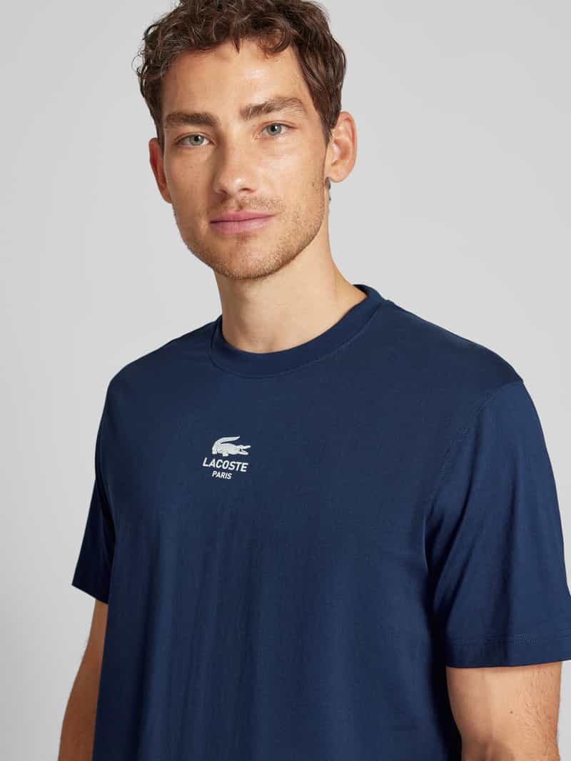 Lacoste T-shirt met labelprint