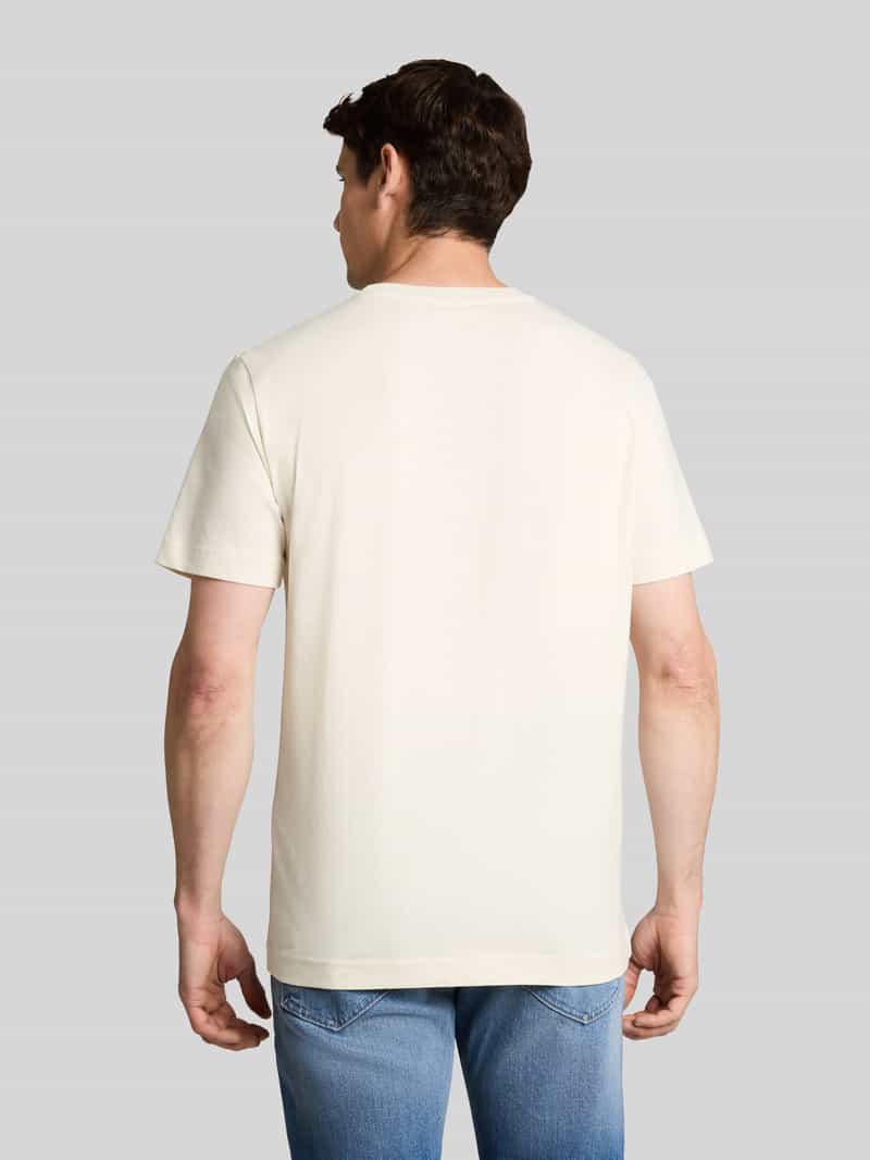 Tom Tailor regular fit t-shirt van puur katoen met peanuts -print