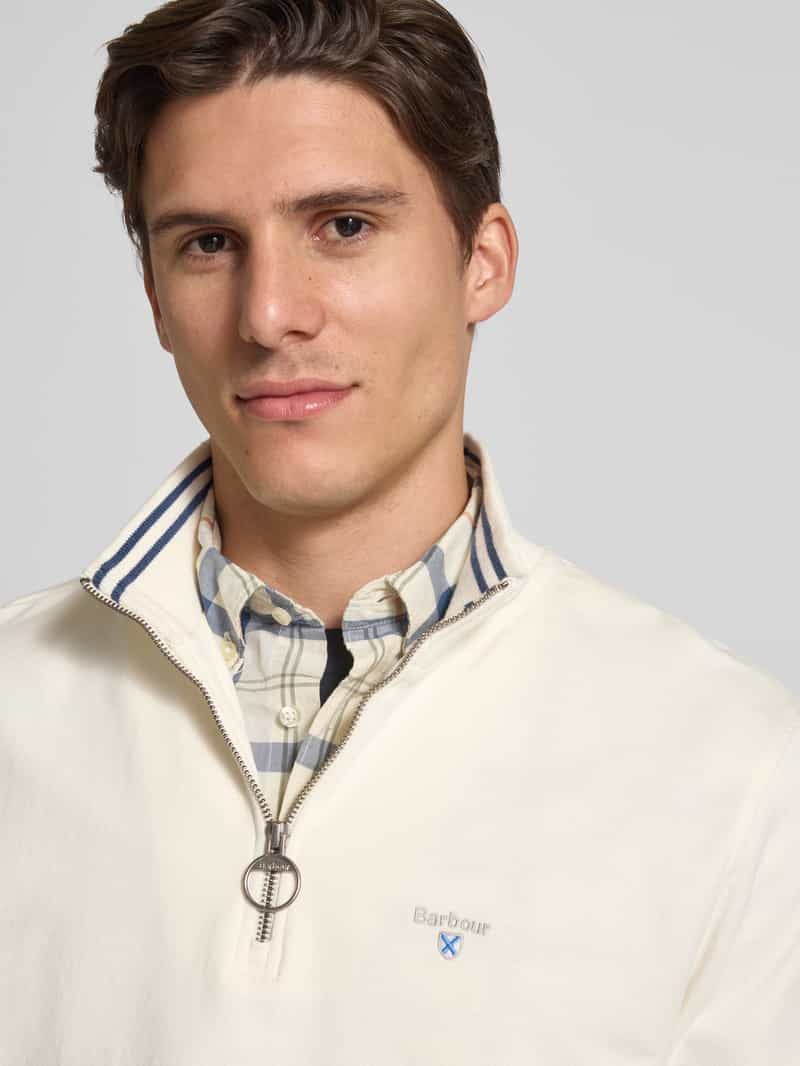 Barbour Slim fit sweatshirt van puur katoen model 'ROSFORD'