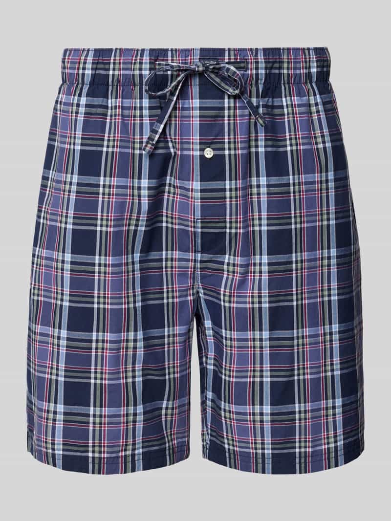 Christian Berg Men Korte pyjamabroek met tunnelkoord