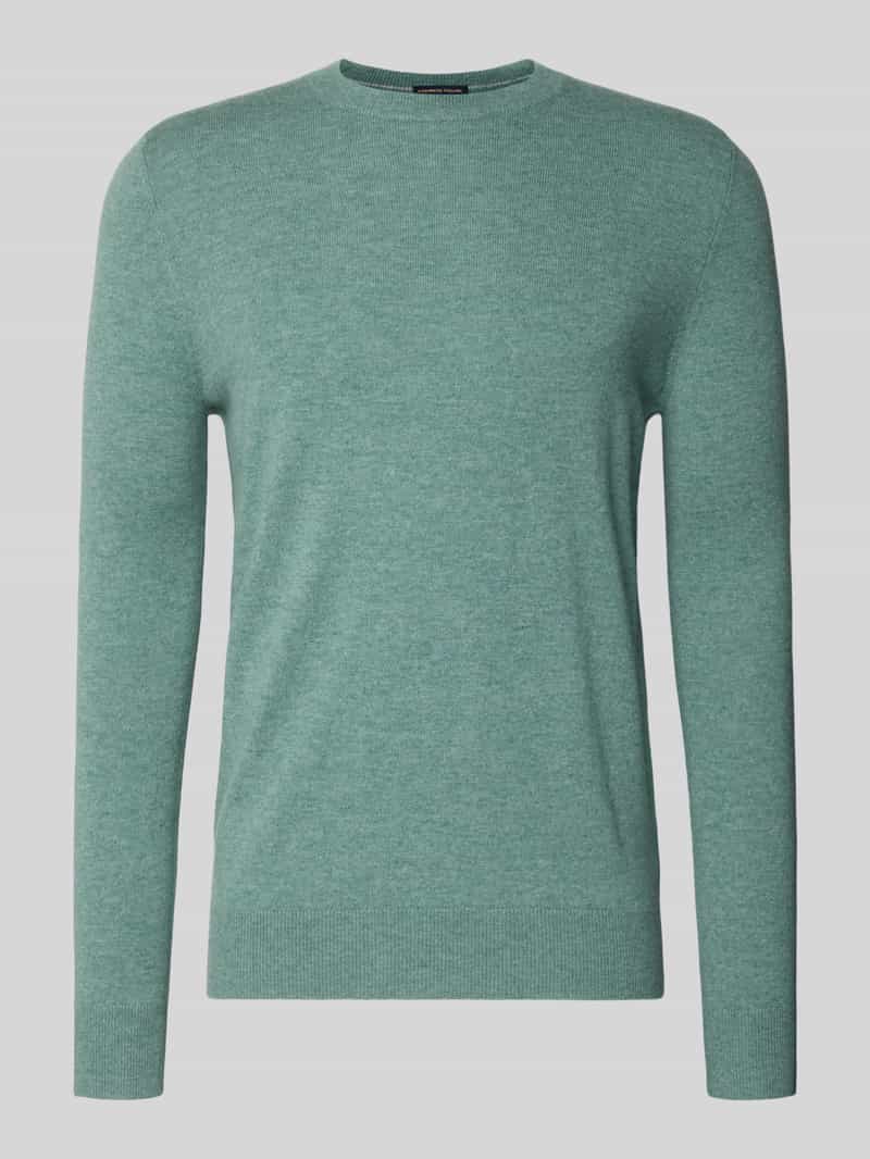 Christian Berg Men Gebreide pullover van een mix van wol en kasjmier