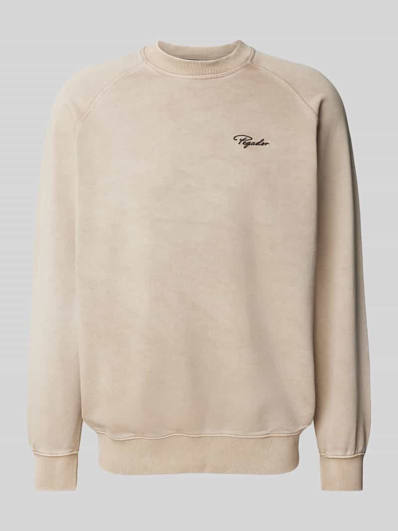 Pegador Sweatshirt met labelstitching model 'TERRY'