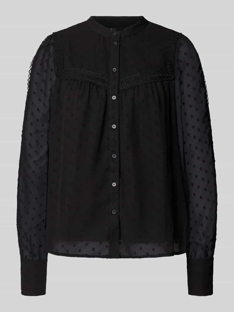 Vero Moda Regular fit chiffon blouse met dobbystructuur model 'LEAH ANNIKA'