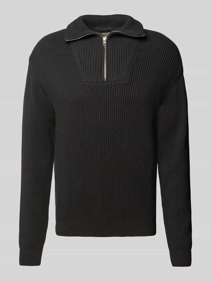 Redefined Rebel Gebreide pullover met ribboorden, model 'RIVER'