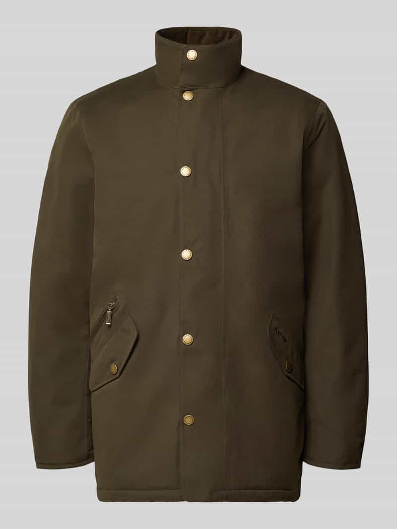 Barbour Regular fit functioneel jack met opstaande kraag