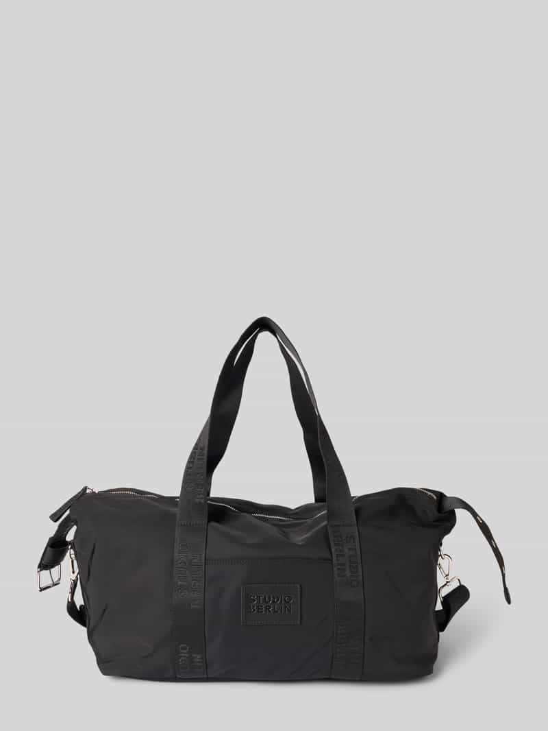 STUDIO BERLIN Weekendtas met logopatch model 'Pankow'