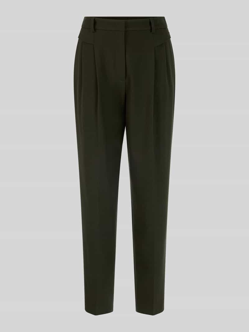 Marc Cain Regular fit pantalon met viscose