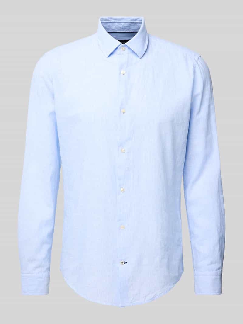JOOP! Collection Slim fit vrijetijdsoverhemd met haaikraag