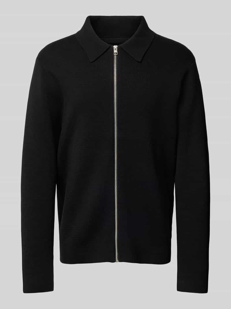 Jack & Jones Premium Gebreid jack met polokraag model 'BLAMILANO'