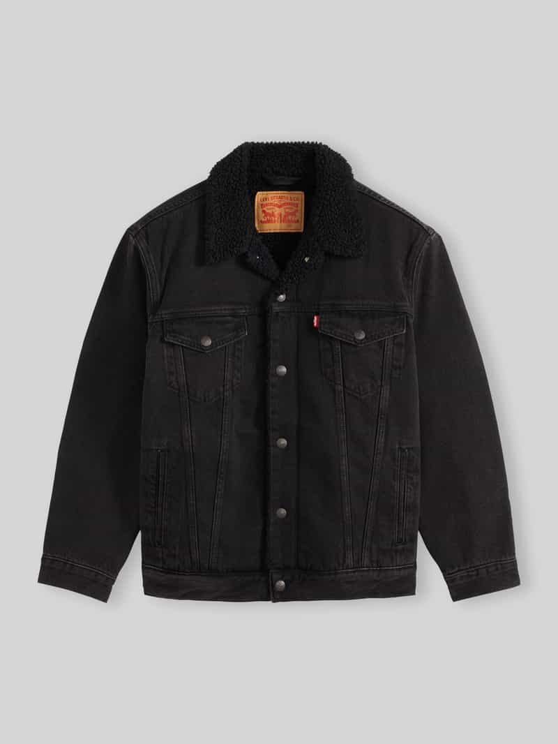 Levi's Regular fit jeansjack van puur katoen