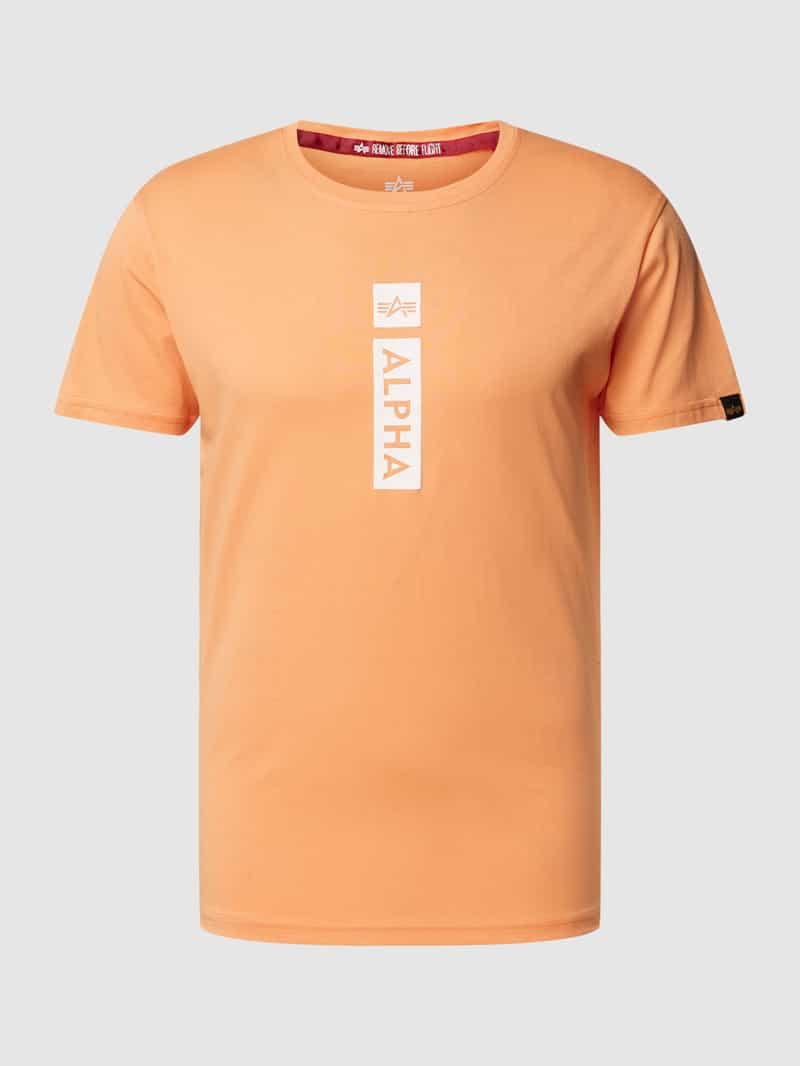 Alpha industries T-shirt met labelprint